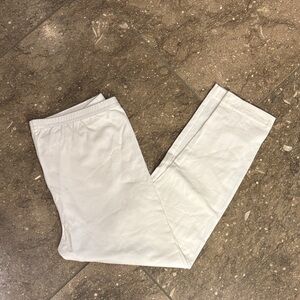 Peruvian Connection white leggings, S